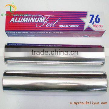 Factory aluminum foil on roll with high quality