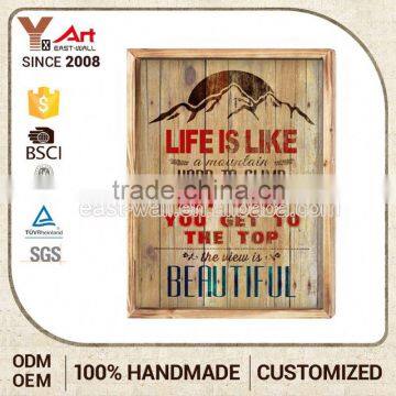 New Arrived Home Decoration Sublimation Wood Cut Outs For Crafts Plaque