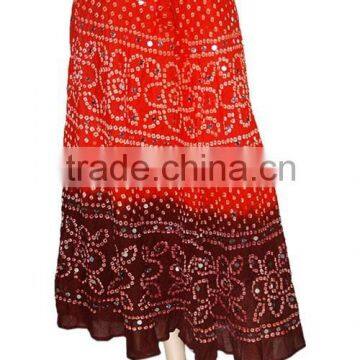 Skirts Cotton Long Skirt