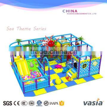 ocean theme children indoor soft play areas playground equipment,kids shooter playgrounds structure