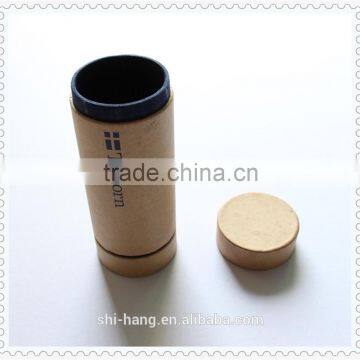 Custom color handcrafted paper tube cylinder packaging boxes for free sample