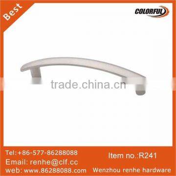 Zinc alloy diecast nickel Satin drawer pull handle