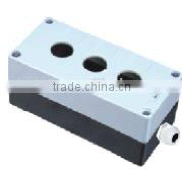 high quality 22/25mm push button control panel(box) enclosure/parts for three holes ip40/54 LAY5-BP03