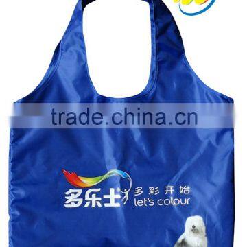 New Design foldable travel bag polyester shopping bag fabric