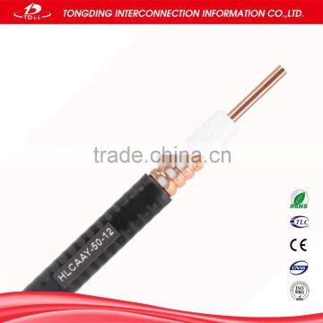 Low Attenuation rf Feeder Leaky Corrugated Coaxial Cable, Coaxial Cable Price