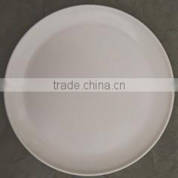 pure white Round Melamine Plate PL-14