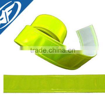 1 Inch Witdh Green Reflective & Fluorescent PVC Gloss Tape for Sew On