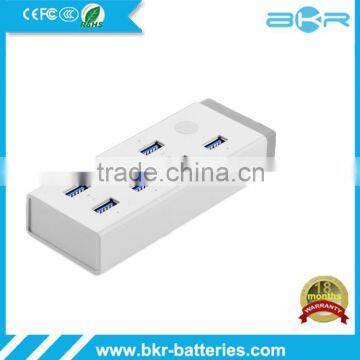 7-Port USB 3.0 Hub High Speed ON/OFF Sharing Switch For PC Laptop