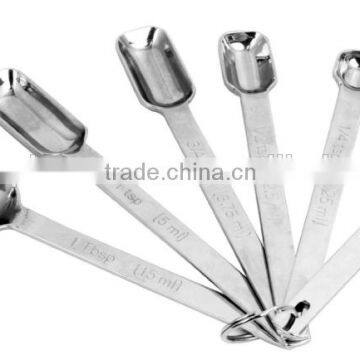 Hot Sale Food Measuring Tool Set of 6 Stainless Steel Measuring Cup photo-2