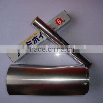 silicone coated aluminum foil