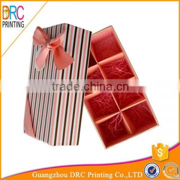 Handmade food grade chocolate packaging box made in china