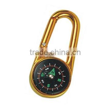 Carabiner with Compass