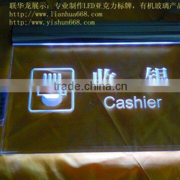 LED acrylic LED Advertising signs