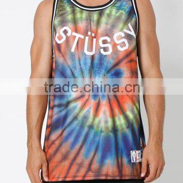 made in China fitted wholesale singlets Spandex