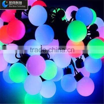 High Quality RGB Ball String Light for Christmas Decoration