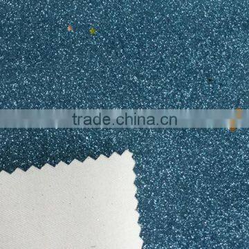 Shinny Glitter Polyurethan Synthetic PU Leather With TC Backing for Shoes Upper photo-2