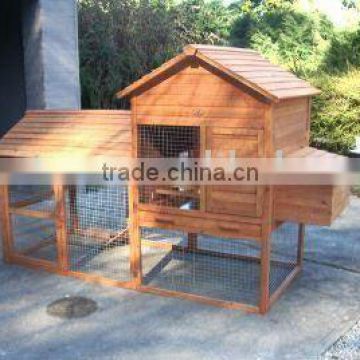 wooden chicken cage