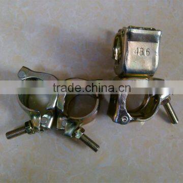 galvanized pressed swivel or fixed coupler
