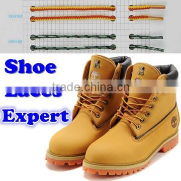 China supplier high quality round braided shoelaces