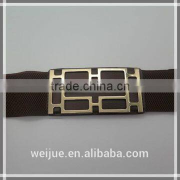 2015 new style brown elastic belt for waist women