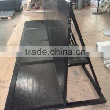 black powder Finish Concert barricade with gates