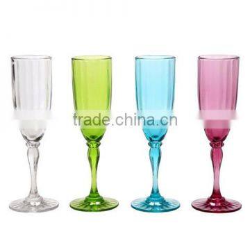 Plastic Champagne Flutes Glasses