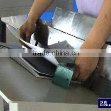 High Efficient Hot Melt Glue and Self Adhesive Glue Double Side Gluing Machine for PVC Sheet photo-5