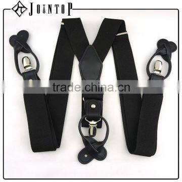 Excellent quality wholesale black stocking suspender for man