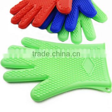 anti-slip heat resistant silicone oven glove