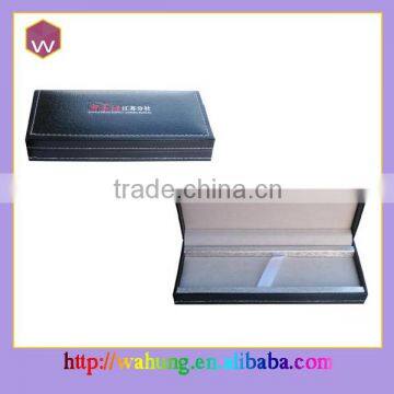 Wholesale Leather Single Premium Pen Box/ Custom Logo Wrting Pen Boxes