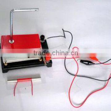 The role of magnetic field on current demonstrator And Left hand rule demonstrator (physics lab equipment)