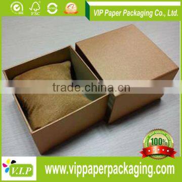 Packaging Industry Velvet Insert Wrist Watch Packaging