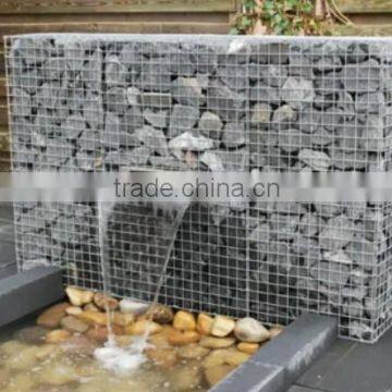 square hole metal weld gabion wire mesh boxes