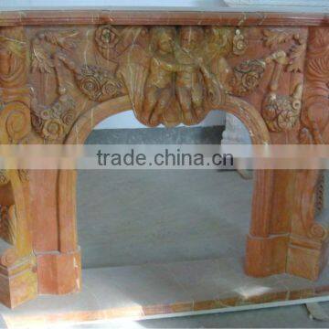 stone carving fireplace to fit into your home