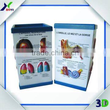 China Factory Direct Custom Medical Style 3D Embossed Pen Holder