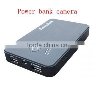 HD 720p H.264 home security camera hidden monitor 2000mah power bank