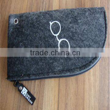 Fashion Custom Felt Optical Glasses Bag With Logo