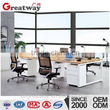 Modern office partner desk steel table designs(HC2-F-04)