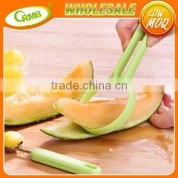 2pcs Household Gadget Kitchen Tools Peeling and Fruit Dig A Spoon Kitchen Accessories Melon Spoon Fruit Peeler