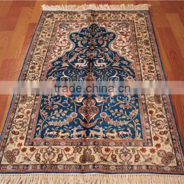 classice iranian persian handmade silk prayer rug muslim prayer carpet rug chinese handmade silk carpet tapestry