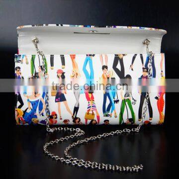 Digital Printed Latest Design Clutch Purse