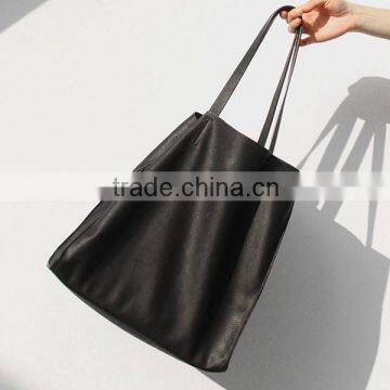 Wholesale Lady Leather Eco-friendly Reusable Shopping Bag photo-4