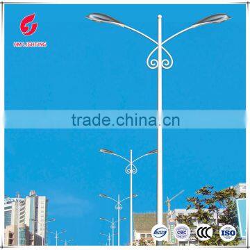 Two side Street light Manufacturer outdoor lighting with pole for road safety