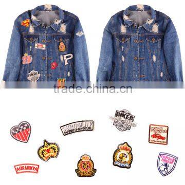 High quality fashionable embroidery patch/custom patch/DIY badge patch                        
                                                Quality Choice