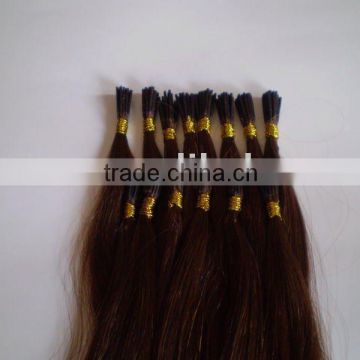 wholesale 24inch good cheap pre-bonded human hair extension