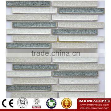 IMARK Subway Crackle Glazed Ceramic Mosaic Tile/Backsplash Tile For Kitchen/Bathroom/Wall Decoration IVC8-001                        
                                                Quality Choice