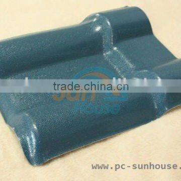 Blue Synthetic Resin Roofing Tile