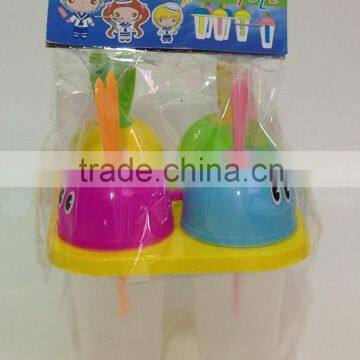 Hot Selling 4pcs Promotional Plastic Ice Cream Mould photo-3