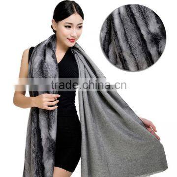 2016/2017 Fashion Women's Colorful Cheap Cashmere Scarf with Wholesale Price