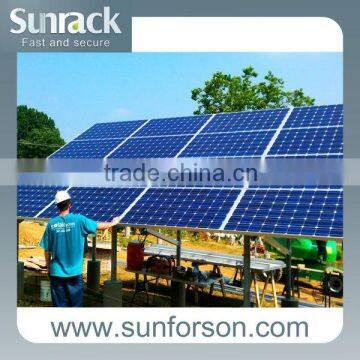 50kw ground mount solar panels solar power system